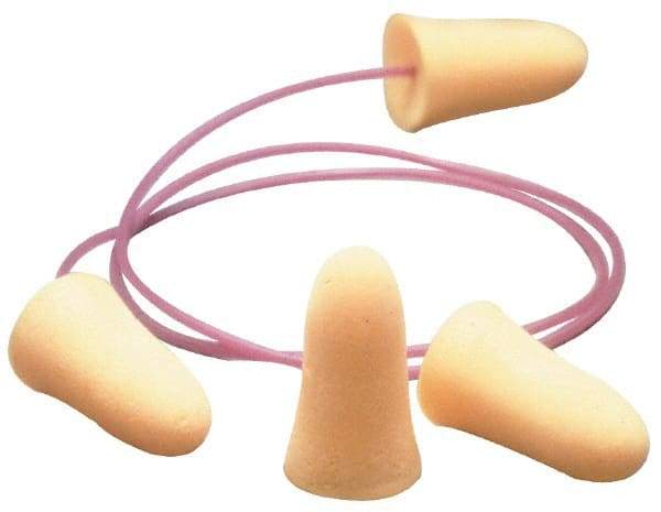 Moldex - Disposable, Corded, 33 dB, Taper End Earplugs - Orange, 100 Pairs - All Tool & Supply