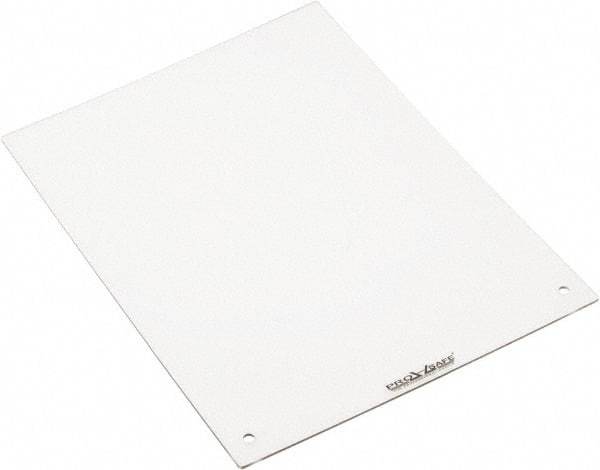 PRO-SAFE - Polycarbonate Flat Shield - 12" Wide x 16" Long x 1/8" Thick, Magnetic Base, For General Purpose Use - All Tool & Supply