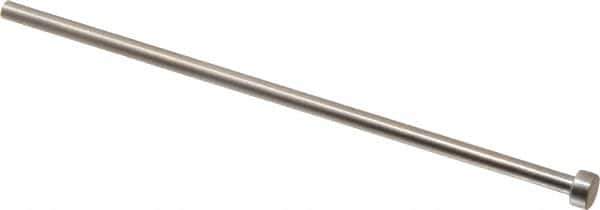 Gibraltar - 3.2mm Pin Diam, 6mm Head Diam x 3mm Head Height, 100mm OAL, Straight Ejector Pin - Steel, 97mm Pin Length - All Tool & Supply