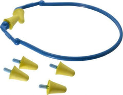 3M - Reusable, Banded, 25 dB Earplugs - Yellow, 1 Band, 2 Pairs of Pods - All Tool & Supply