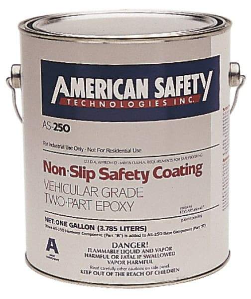 American Safety Technology - 5 Gal Black Antislip Epoxy - All Tool & Supply