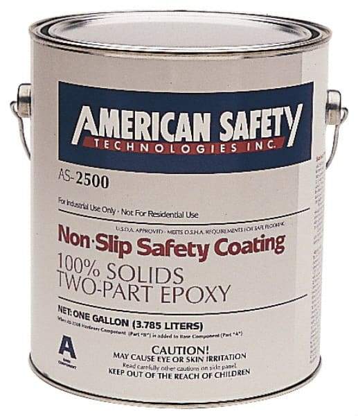 American Safety Technology - 1 Gal Black Antislip Epoxy - All Tool & Supply