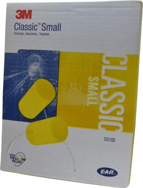 3M - Disposable, Uncorded, 29 dB, Barrel Earplugs - Yellow, 200 Pairs - All Tool & Supply