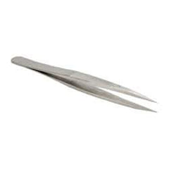 Erem - 4-3/8" OAL AC-SA Precision Tweezers - Fine Straight Point - All Tool & Supply