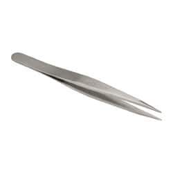 Erem - 4-3/4" OAL OO-SA Precision Tweezers - Fine Straight Point - All Tool & Supply