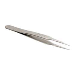 Erem - 4-1/2" OAL 2-SA Precision Tweezers - Medium Taper Precision Point - All Tool & Supply