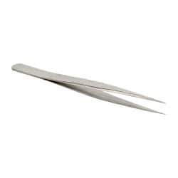 Erem - 4-3/8" OAL 3C-SA Precision Tweezers - Ultra Fine Straight Point - All Tool & Supply