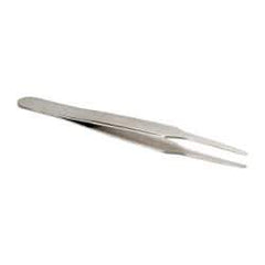 Erem - 4-1/2" OAL 2A-SA Precision Tweezers - Round Tapered Tip - All Tool & Supply