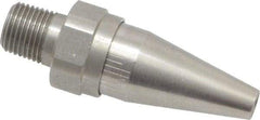 Vortec - Blow Gun OSHA Air Saver Nozzle - 1/8 NPT, 1-7/8" Long, Stainless Steel - All Tool & Supply