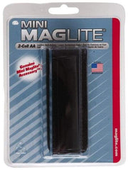 Mag-Lite - Leather Mini/Pocket Flashlight Belt Holster - Black, Compatible with Maglite AA Batteries - All Tool & Supply