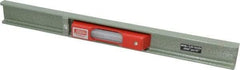 SPI - 12" Long, 0.0005" Graduation Sensitivity per 10", 2 Vials, Machinists' Level - 1-3/32" Wide - All Tool & Supply