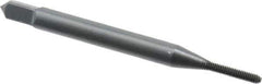 OSG - #0-80 UNF H3 Thread Limit Bottoming Thread Forming Tap - Cobalt, Oxide Finish, 1-5/8" OAL, 5/16" Thread Length, Right Hand Thread, Series HY-PRO NRT - All Tool & Supply