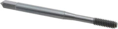 OSG - #8-32 UNC H4 Thread Limit Bottoming Thread Forming Tap - Cobalt, Oxide Finish, 2-1/8" OAL, 3/4" Thread Length, Right Hand Thread, Series HY-PRO NRT - All Tool & Supply