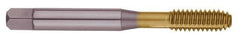 OSG - 5/16-24 UNF H5 Thread Limit Bottoming Thread Forming Tap - Cobalt, TiN Finish, 2-23/32" OAL, 1-1/8" Thread Length, Right Hand Thread, Series HY-PRO NRT - All Tool & Supply