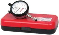 SPI - 1/2" Range, 0-25-0, 0-50 Dial Reading, 0.0005" Graduation Dial Drop Indicator - 2-1/4" Dial, 0.1" Range per Revolution, Revolution Counter, Includes NPL Traceability Certification - All Tool & Supply