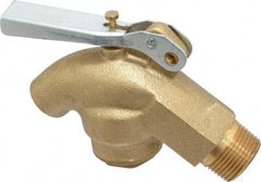 Value Collection - 3/4" NPT Brass Rigid Drum Faucet - Internal Arrester, Self Closing - All Tool & Supply