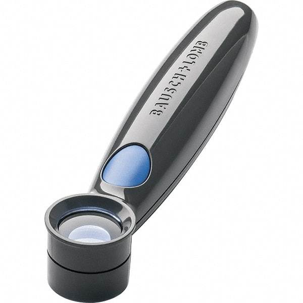 Bausch & Lomb - 10x Magnification, 1 Inch Focal Distance, Handheld Magnifier - 1 Lens, Round - All Tool & Supply