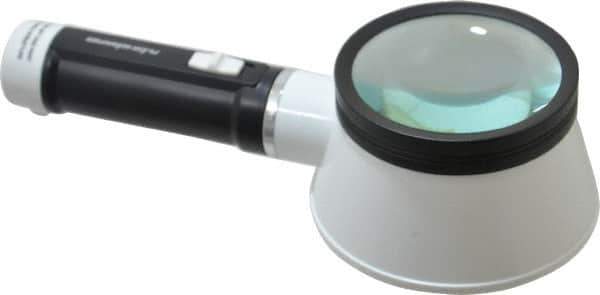 Value Collection - 3.5x Magnification, Handheld Magnifier - Round - All Tool & Supply