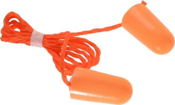 3M - 100 Pairs Disposable, Corded, 29 dB, Taper End Earplugs - All Tool & Supply