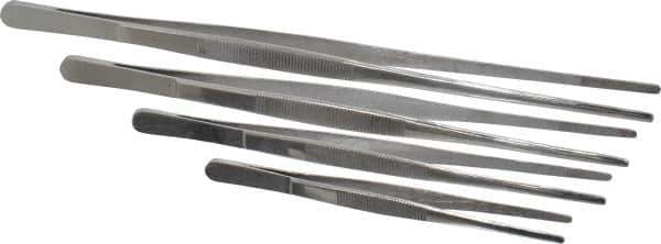 Value Collection - Stainless Steel Tweezer Set - 4 Piece - All Tool & Supply