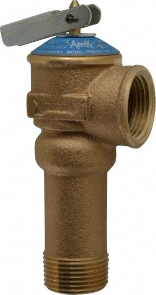 Conbraco - 3/4" Outlet, Water Heater Relief Valve - 150 Max psi, 100,000 BTUs - All Tool & Supply