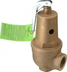 Conbraco - 1-1/2" Inlet, 1-1/2" Outlet, ASME Safety Relief Valve - 30 Max psi, 3,151,000 BTUs - All Tool & Supply