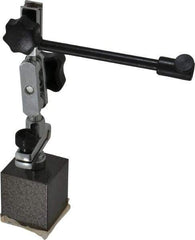 Value Collection - 50 Lb Magnetic Force, Fine Adjustment Indicator Positioner & Holder with Base - Post & Rod, Rectangular Base - All Tool & Supply