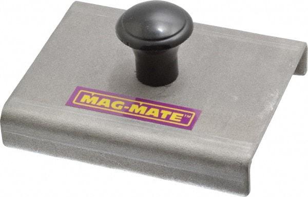 Mag-Mate - 2-1/2" Long, 9/16" Magnet Height, 45 Lb Max Pull Magnetic Print Holder - 22.5 Lb Average Magnetic Pull - All Tool & Supply