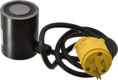 Mag-Mate - 2" Diam, 14 Watts, 190 Lb Max Magnetic Pull Electromagnet - 1/4-20 Thread, 120 AC Output Voltage - All Tool & Supply