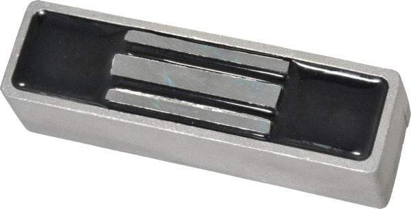 Mag-Mate - 1-1/4" Wide x 1-1/4" High x 4-1/2" Long, Rectangular Ceramic Holding Magnet - 3 Pole, 110 Lb Max Holding Capacity, 55 Lb Average Holding Capacity - All Tool & Supply