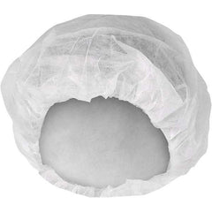 KleenGuard - Size M, 21 Inch Diameter Bouffant Cap - White, Polypropylene, Approved By ANSI/ISEA 101-1996, ISO Class 8 - All Tool & Supply