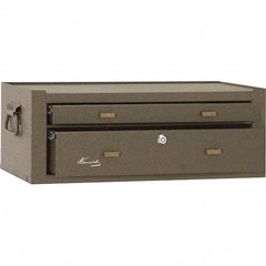 Kennedy - 2 Drawer Brown Drawer Chest Base - 21-5/8" Wide x 7-7/8" High x 9-5/8" Deep, Use with Chest 520 - All Tool & Supply