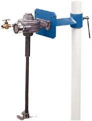 Neptune Mixer - 50 to 80 psi Air Pressure, 5 Gallon Mixing Capacity, 1/4 to 1/2 hp, Pipe Clamp, Air Powered Mixer - 24 Inch Long Shaft, Compatible with Pail Container - All Tool & Supply