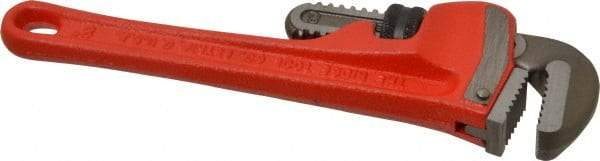 Ridgid - 8" Cast Iron Straight Pipe Wrench - 1" Pipe Capacity - All Tool & Supply