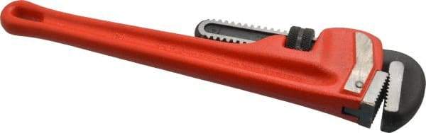 Ridgid - 14" Cast Iron Straight Pipe Wrench - 2" Pipe Capacity - All Tool & Supply