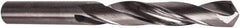 Precision Twist Drill - #3 118° Solid Carbide Jobber Drill - Bright Finish, Right Hand Cut, 3" OAL, Split Point - All Tool & Supply