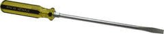 Stanley - Standard Slotted Screwdriver - Round Shank, Acetate Handle - All Tool & Supply