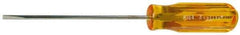 Xcelite - Standard Slotted Screwdriver - Round Shank, Acetate Handle - All Tool & Supply