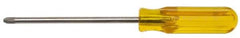 Xcelite - #3, 10-1/2" OAL, Standard Phillips Screwdriver - 6" Blade Length, Round Shank, Acetate Handle - All Tool & Supply