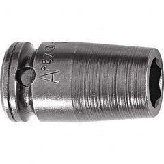 Apex - Impact Sockets Drive Size (Inch): 1/4 Size (Inch): 1/2 - All Tool & Supply