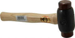 Value Collection - 3 Lb Head 1-3/4" Face Iron Soft Face Hammer - Wood Handle - All Tool & Supply