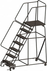 Ballymore - Rolling & Wall Mounted Ladders & Platforms Type: Rolling Warehouse Ladder Style: Rolling Safety Ladder - All Tool & Supply