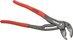 Knipex - 12" OAL, 2-3/4" Max Capacity, 30 Position Water Pump Tongue & Groove Pliers - Standard V-Jaws, Standard Head, Nonslip Plastic Handles - All Tool & Supply