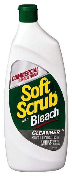 Soft Scrub - 36 oz Bottle All-Purpose Cleaner - Liquid, Disinfectant, Unscented - All Tool & Supply