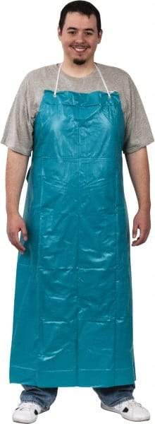 Safety Zone - 36" Wide x 50" Long x 20 mil Thick Bib Apron - PVC, Green, Resists Chemicals - All Tool & Supply