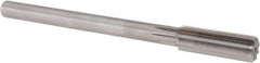 Alvord Polk - 13/16" High Speed Steel 8 Flute Chucking Reamer - Straight Flute, 5/8" Straight Shank, 2-1/2" Flute Length, 9-1/2" OAL - All Tool & Supply