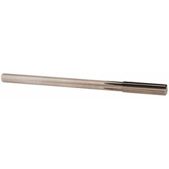 Alvord Polk - 0.498" High Speed Steel 6 Flute Dowel Pin Chucking Reamer - All Tool & Supply