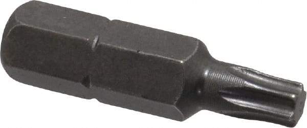 Apex - 1/4" Drive T20 Torx Screwdriver Bit - 1" OAL - All Tool & Supply