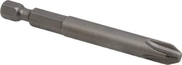 Apex - #3 Phillips Screwdriver Bit - 1/4" Hex Drive, 2-3/4" OAL - All Tool & Supply