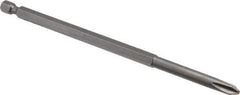 Apex - #2 Phillips Screwdriver Bit - 1/4" Hex Drive, 6" OAL - All Tool & Supply